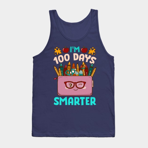 Im 100 Days Of School Smarter Tank Top by E